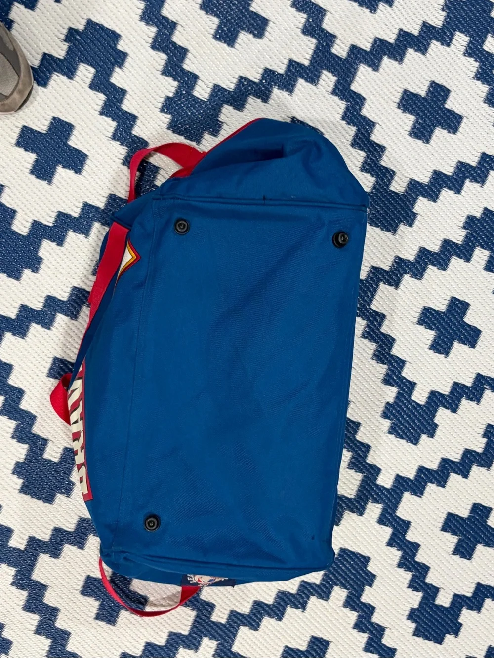 Vintage Atlanta Braves Duffel Baseball Sports Bag 90s